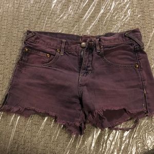 Free People Purple Denim 26